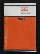 Manuel D'Utilisation Du Presse À Foin Automatique J. I. CASE MODÈLE 130