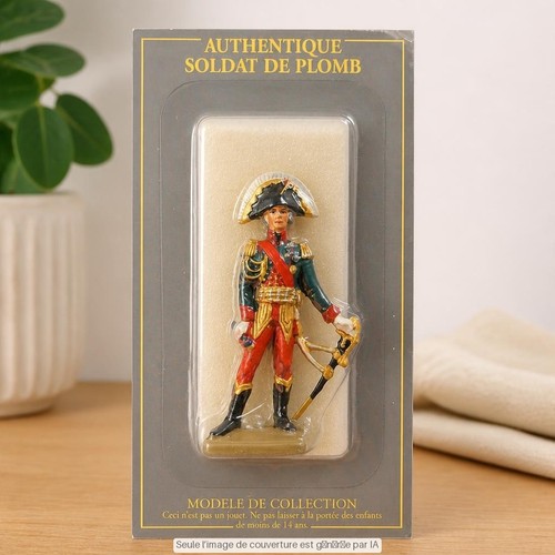 Soldat plomb sous blister - soldat,