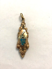 Ancien Pendentif en plaqué or