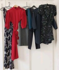 Lot de 6 robes d'occasion / travail femmes - EU40 / M - Zara Mexx Laura Ashley  