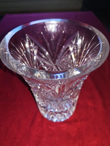 Vase cristal ciselé - cristal,
