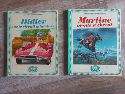 Lot livres martine - lot, monte