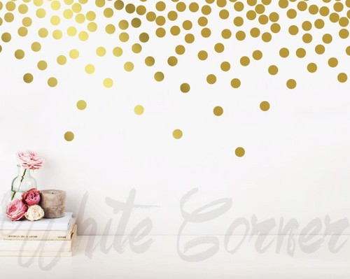 Polka dot wall decals - dot,