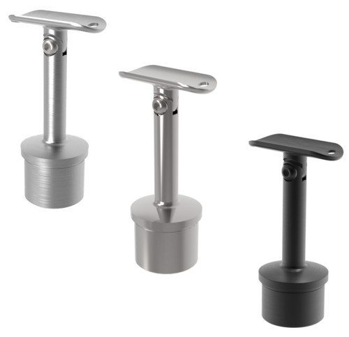 Inox rohrstütze avec - inox, 42,4