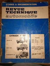 REVUE TECHNIQUE AUTOMOBILE