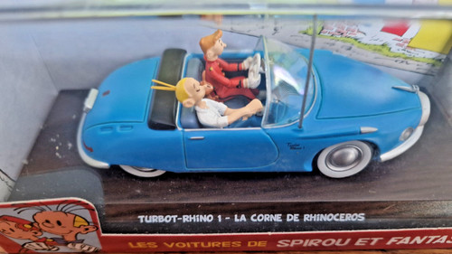 Les voitures spirou et - les, de