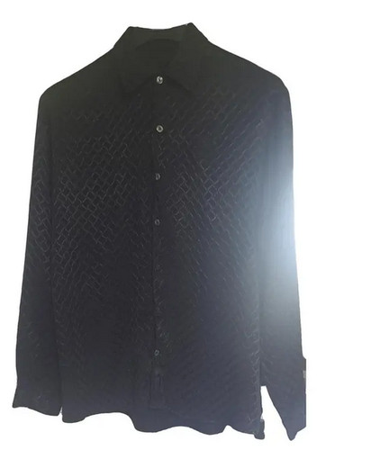 Chemise noir vintage versace - noir,