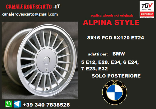 Jante alpina pouces bmw - jante,