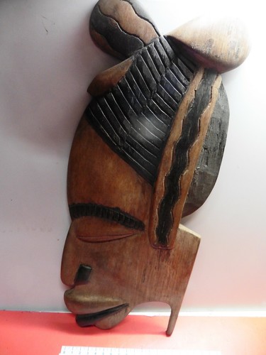 Sculpture tête africaine - tête,