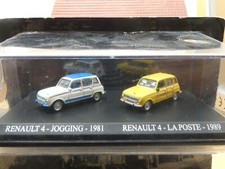COFFRET ATLAS DUO RENAULT 4 JOGGING 1981+LA POSTE  1/87 H.O Neuf Boite Origine