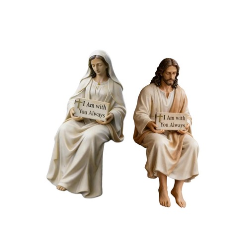 Statue jésus christ assis - statue,
