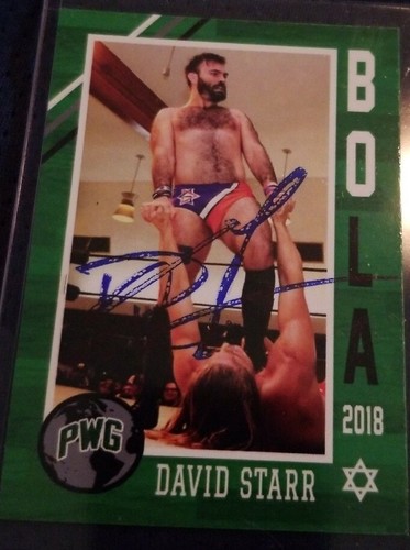 2018 pwg bola david starr - david,