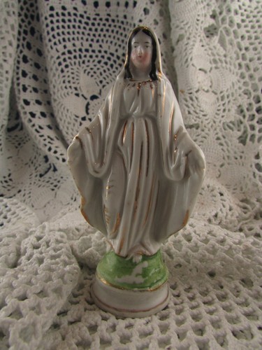 Ancienne vierge biscuit - vierge,