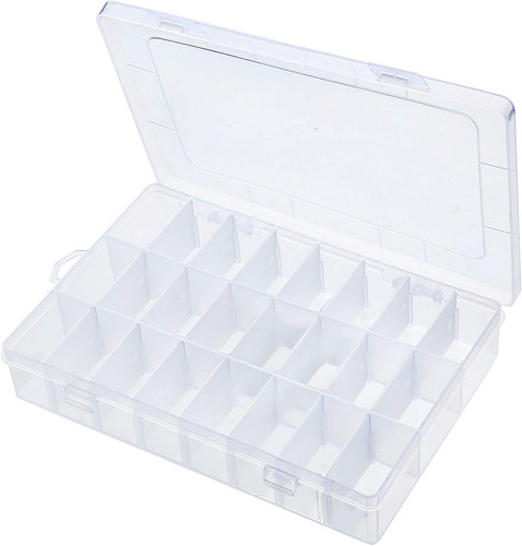 Boîte bijoux plastique - boîte, en