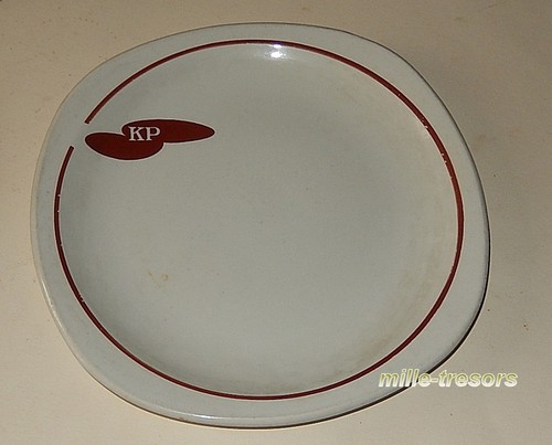 Rare assiette cantine - assiette, de