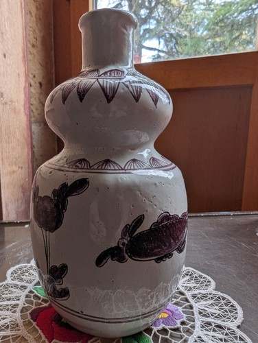 Vase faïence malicorne - en,