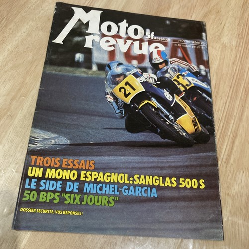Magazine moto revue 1976 - revue,