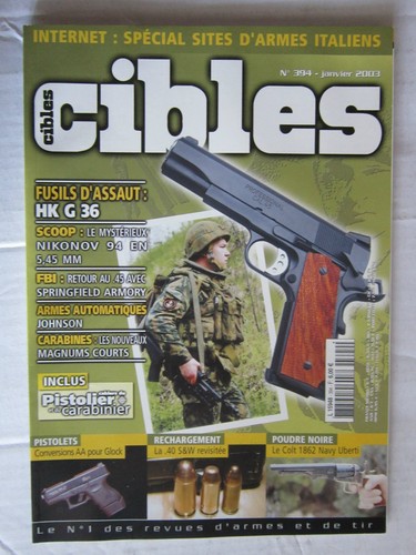 Cibles 394 hk - cibles, n°