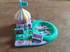 VINTAGE POLLY POCKET rocket ride manège 1996 BLUEBIRD parc d'attraction