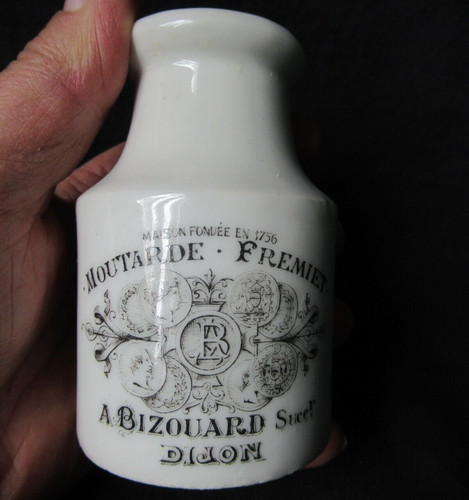 Ancien pot moutarde eme - ancien,