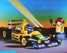 Playmobil -- Pièce de rechange -- Voiture formule 1 - 3603-A --