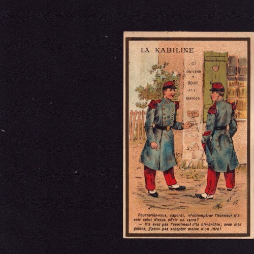 Versailles image chromo - (78),
