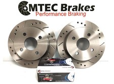 Ford Focus Rs 2.5 mk2 Frein Arrière Disques & Mtec Route Rapide Performance Pads