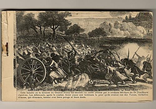 Guerre 1870 carnet - guerre, 1870/71