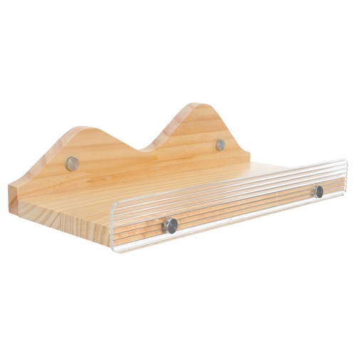 Etagere bois massif murale - bois,
