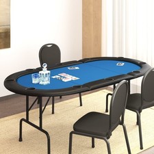 10-Player Folding Poker Table