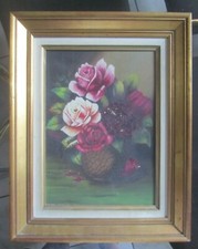 ANCIEN TABLEAU HUILE SUR TOILE