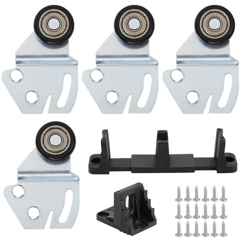 Kit roulettes pour porte - roulettes,
