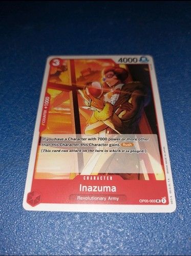 Inazuma op05 003 carte card - inazuma,