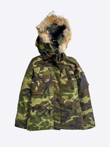 Canada goose green - green, camouflage