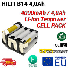 Pack cellule Li-ion pour Hilti B14 4,0Ah 4000 mAh 14,4V