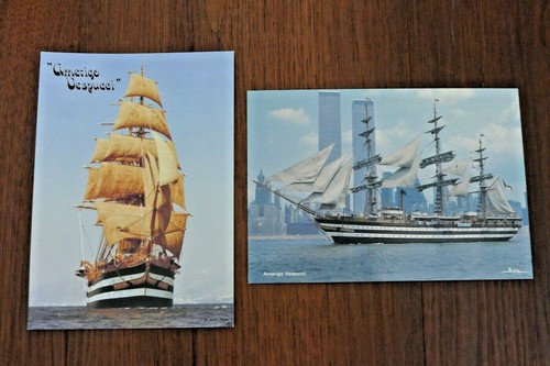 Cartes postales voilier