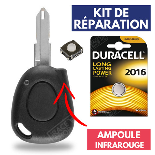 Coque clé voiture plip - clé,