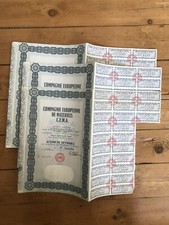 Lot 12 X CEMA, Compagnie Européenne de Matériels (B)