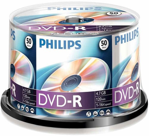 Philips dvd vierges 16x - dvd-r,