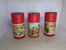 ANCIENNE BOITE PUBLICITAIRE CHROMO EN CARTON ET FER