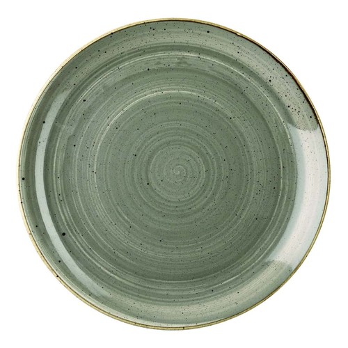 Assiette plate stonecast grise - assiette,