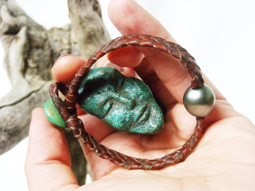 Bracelet perle tahiti sur - perle,