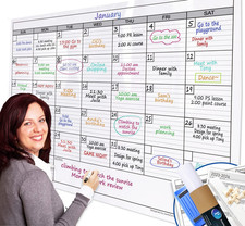 Dry Erase Monthly Extra Large