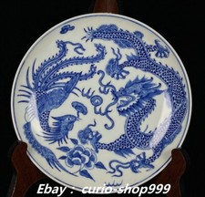 7.5" Kangxi Dynasty Blue White