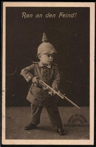 Carte postale petit garçon - , en