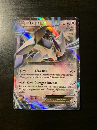 Carte pokémon lugia ex - carte,