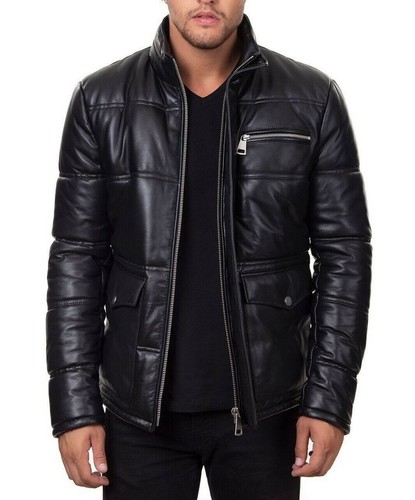 Blouson cuir homme motard moto