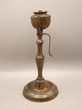 RARE BOUGEOIR A BALANCIER.Lampe a huile.Début XIX°.Bronze ou laiton.