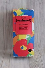 Rare Collants Vintage Cacharel Les Opaques - Brillant Marron Taille 2 47 Deniers