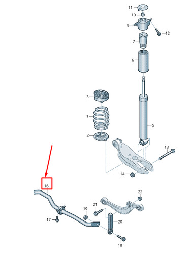 Audi rear anti - fv,
